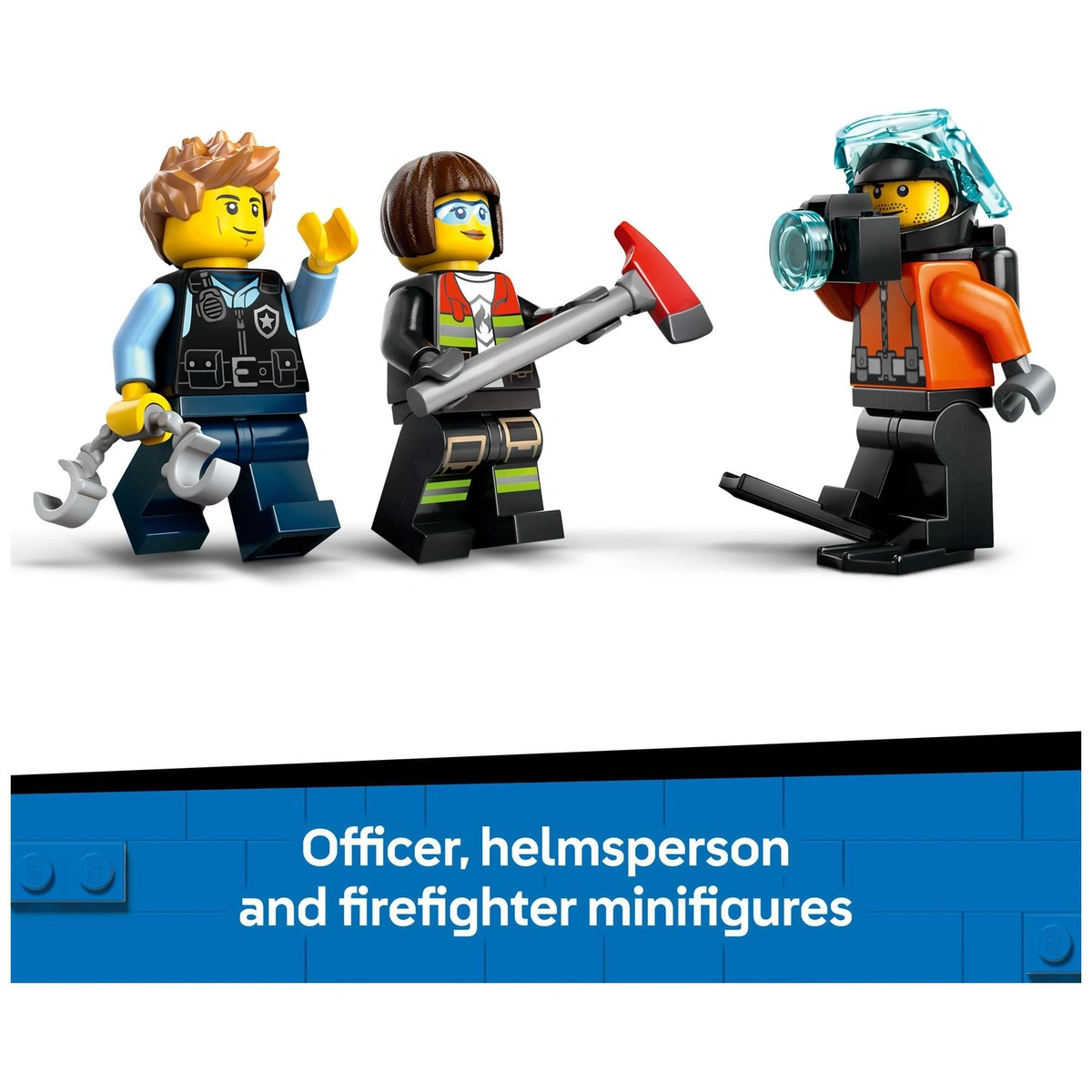 LEGO City Helicopter, Fire Engine & Submarine Remix 60462