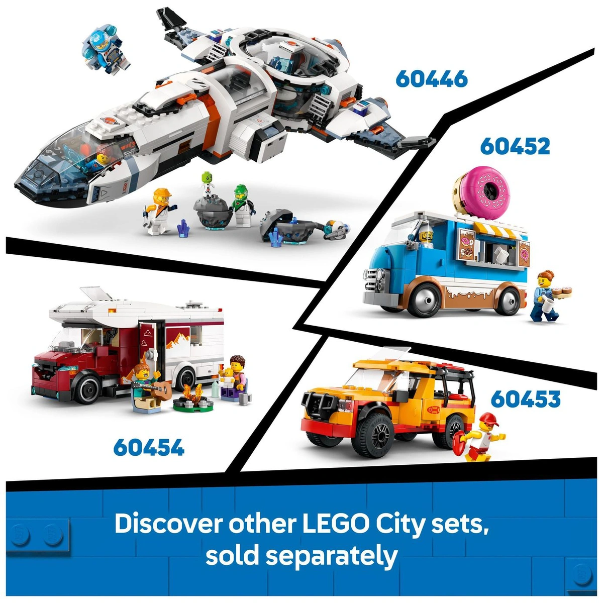 LEGO City Emergency Ambulance Toy Set with Minifigures 60451