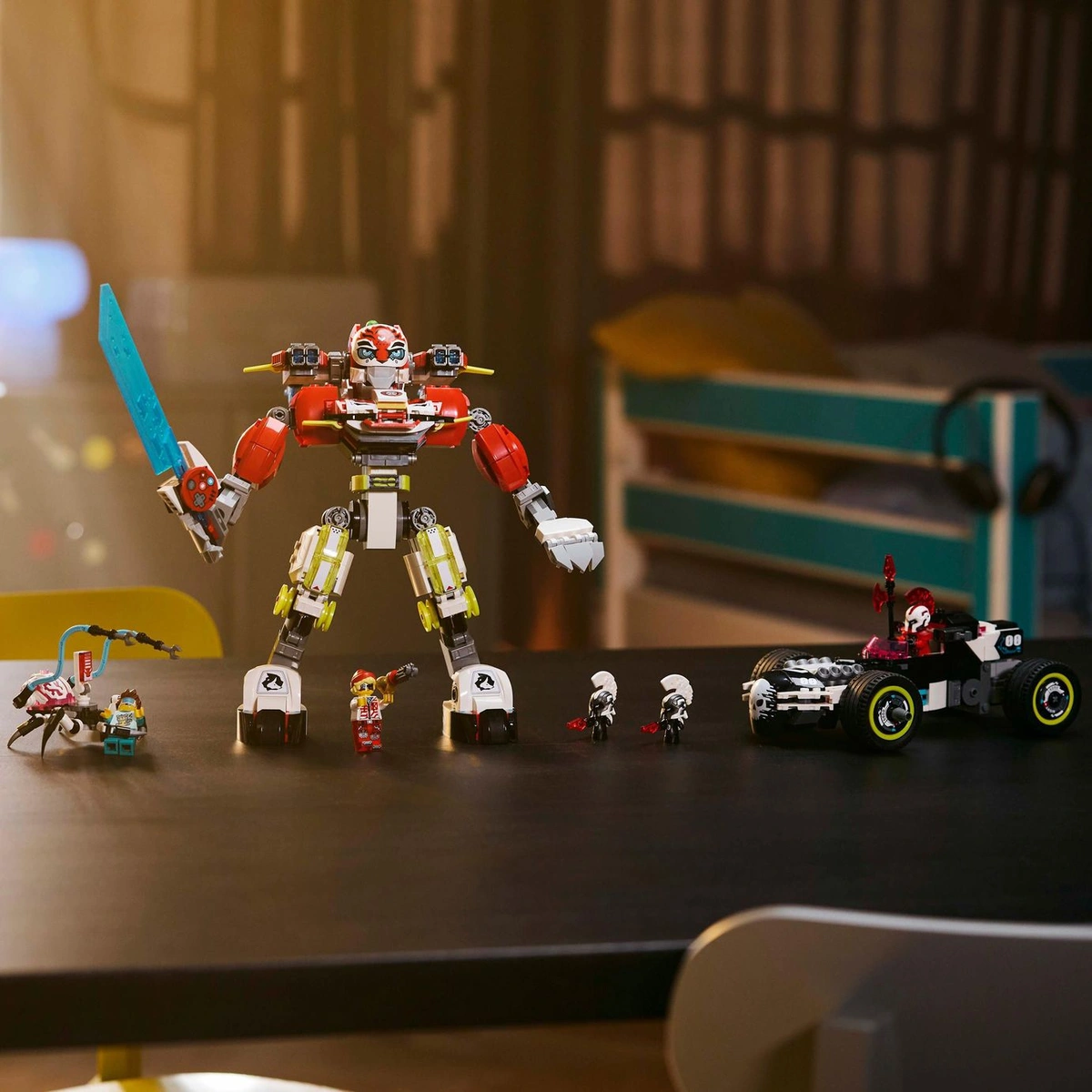 LEGO DREAMZzz 2in1 Cooper's Tiger Mech, Zero's Hot Rod 71497
