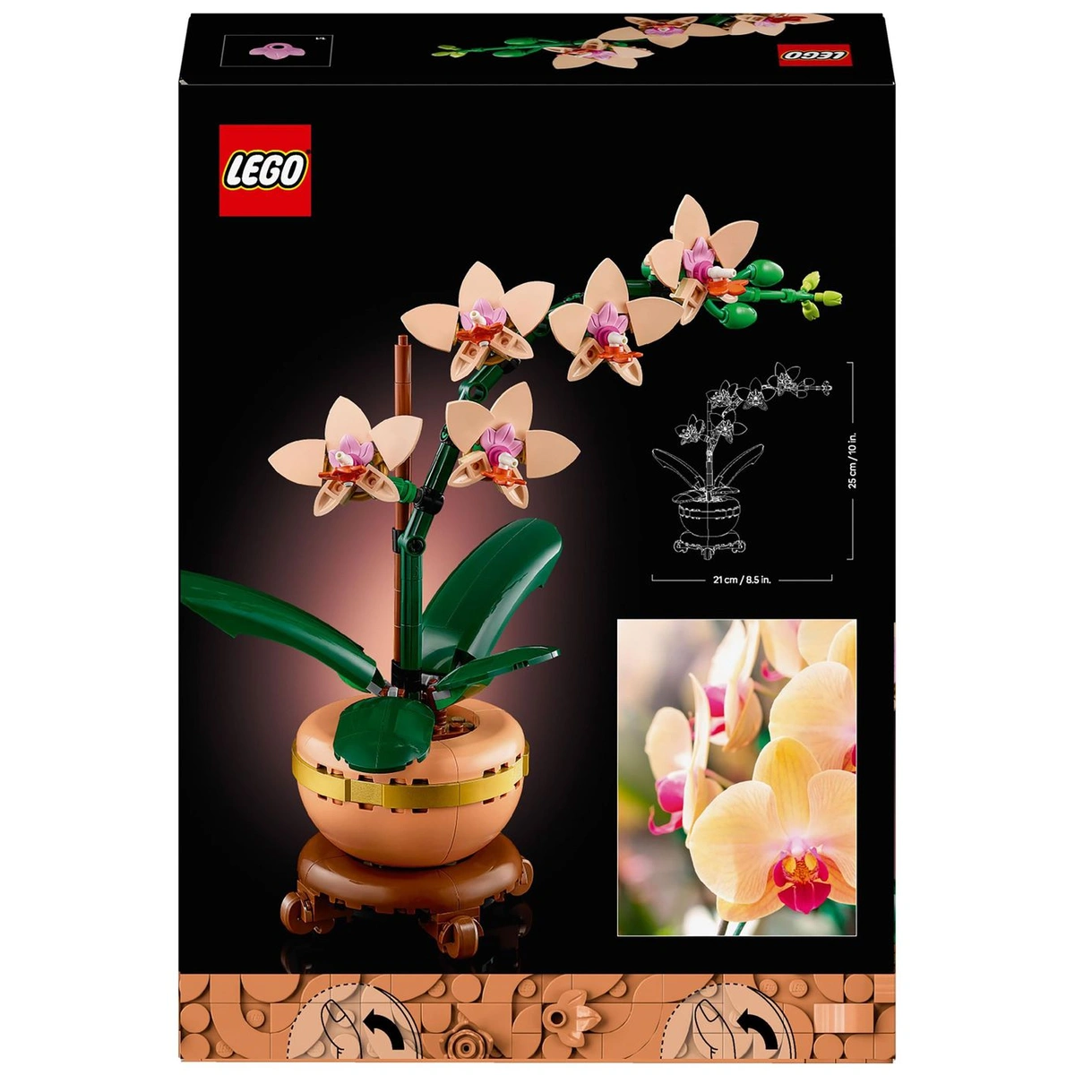 LEGO Botanicals Mini Orchid Artificial Plant Set 10343