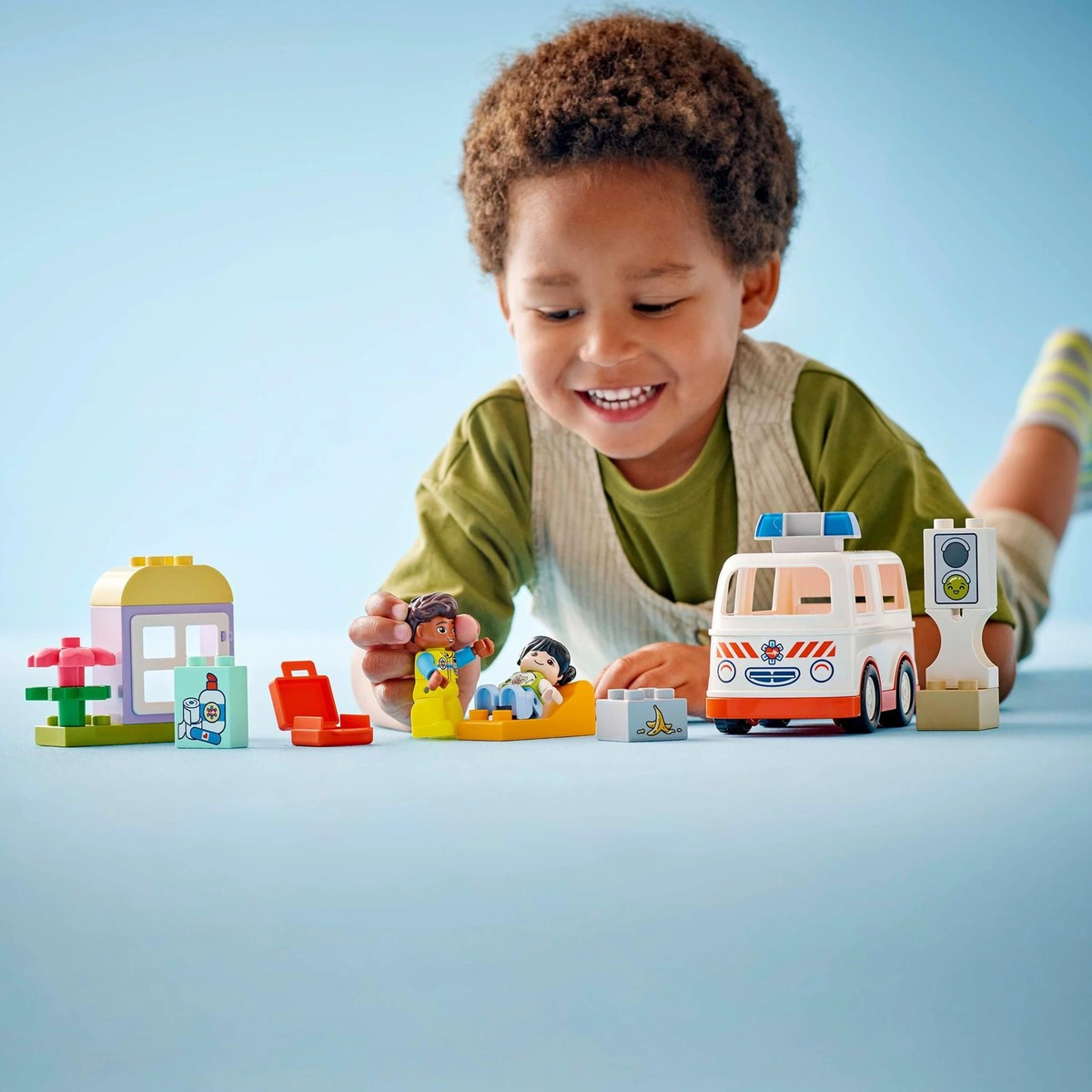 LEGO DUPLO Ambulance & Driver, Toddler Learning Toys 10447
