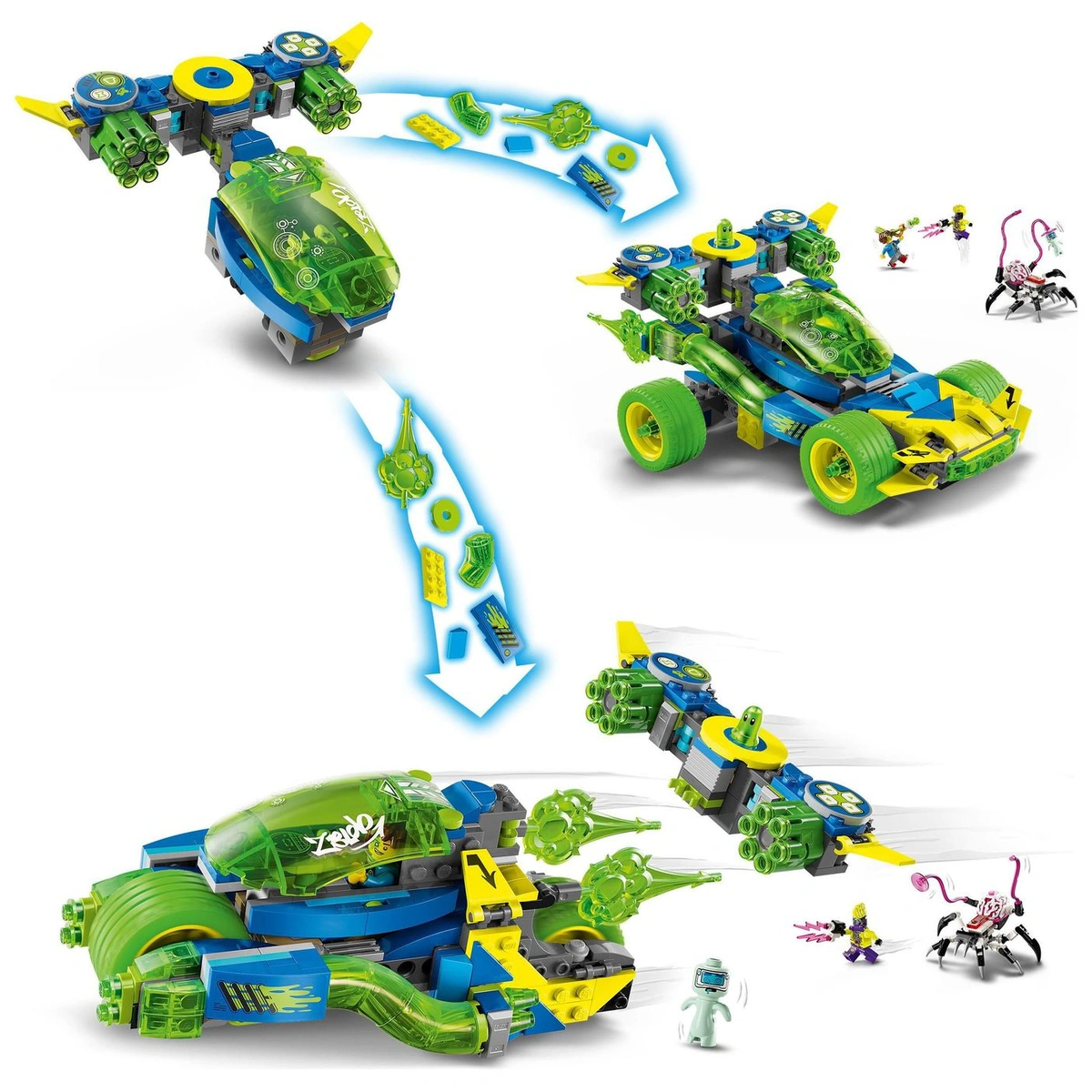 LEGO DREAMZzz 2in1 Mateo & the Z-Blob Action Race Car 71491