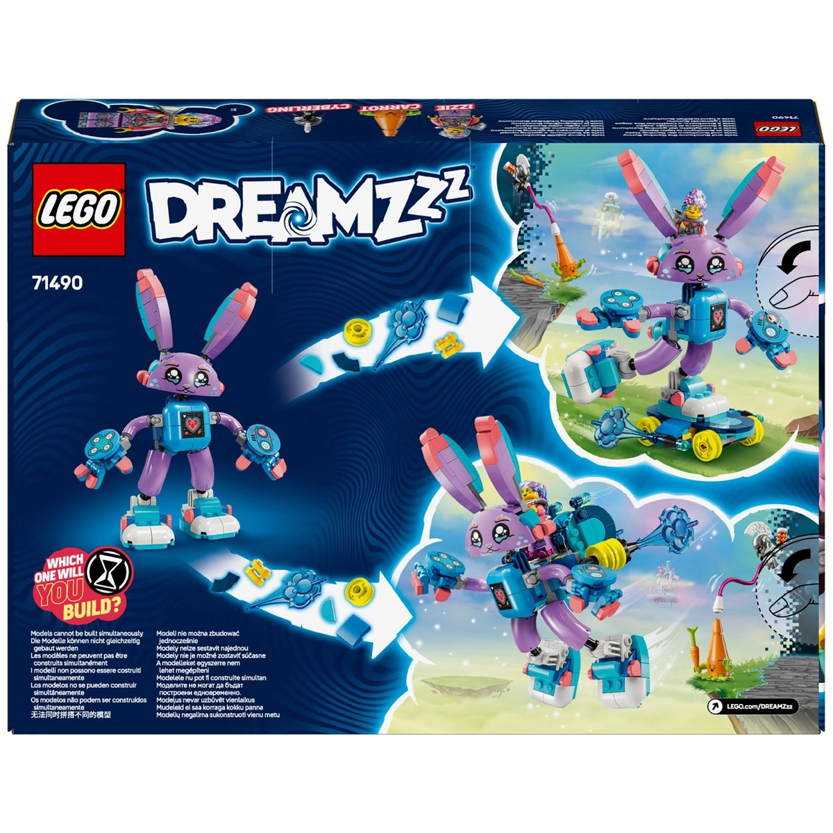 LEGO DREAMZzz 2in1 Izzie & Bunchurro the Gaming Bunny 71490