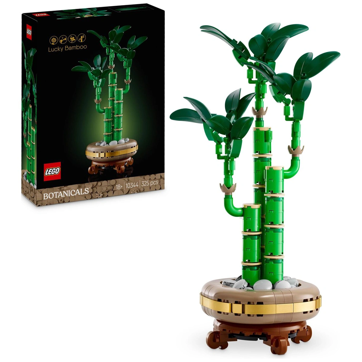 LEGO Botanicals Lucky Bamboo Artificial Plant Set 10344