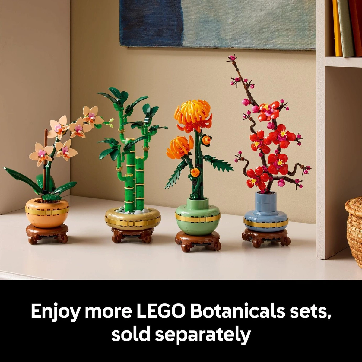 LEGO Botanicals Lucky Bamboo Artificial Plant Set 10344