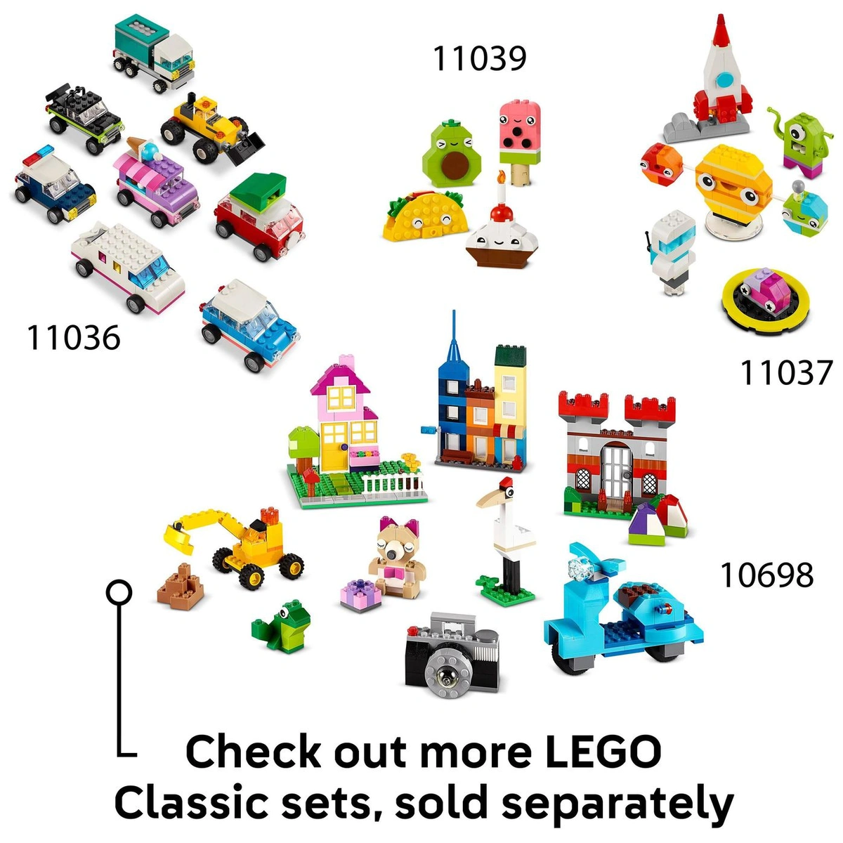 LEGO Classic Creative Dinosaurs Building Toy Set 11041