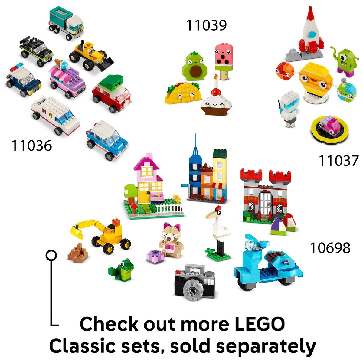 LEGO Classic Creative Dinosaurs Building Toy Set 11041