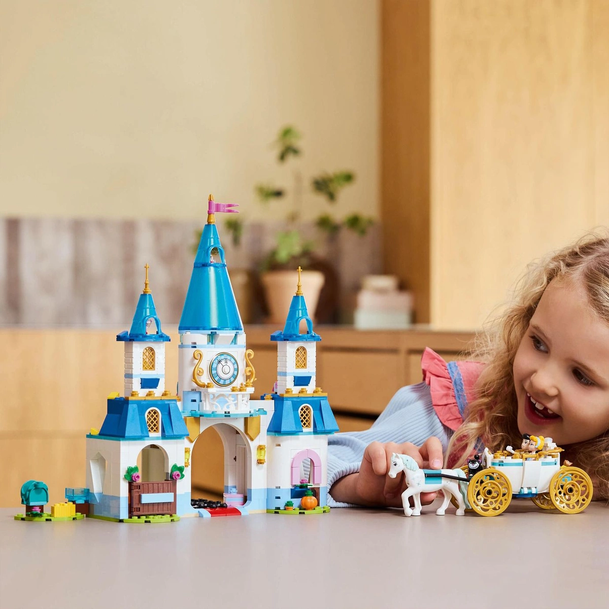 LEGO Disney Princess Cinderella Castle, Horse Carriage 43275