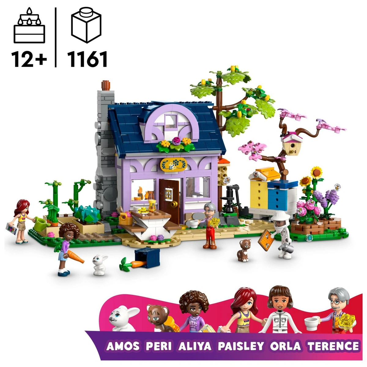 LEGO Friends Beekeepers' House and Flower Garden Set 42669