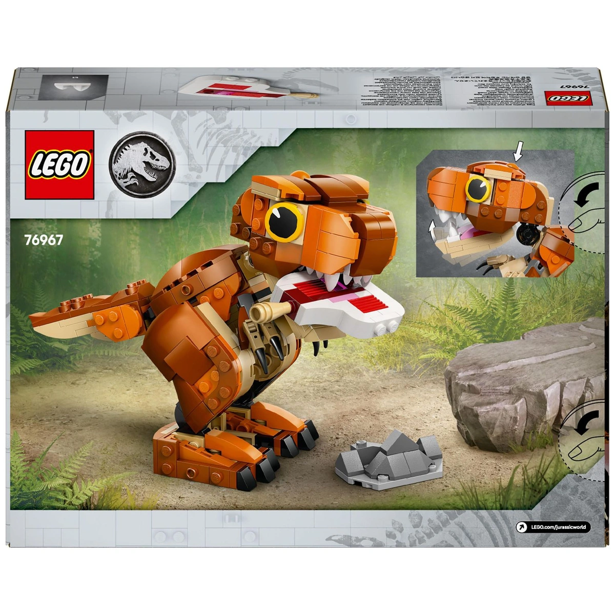 LEGO Jurassic World Little Eatie: T. rex Dinosaur Toy 76967