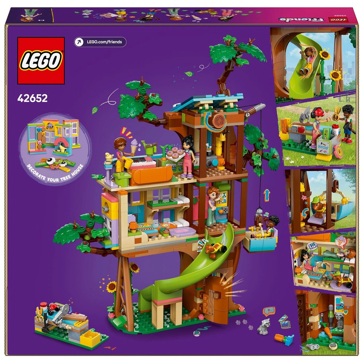 LEGO Friends Friendship Tree House Hangout Toy Playset 42652