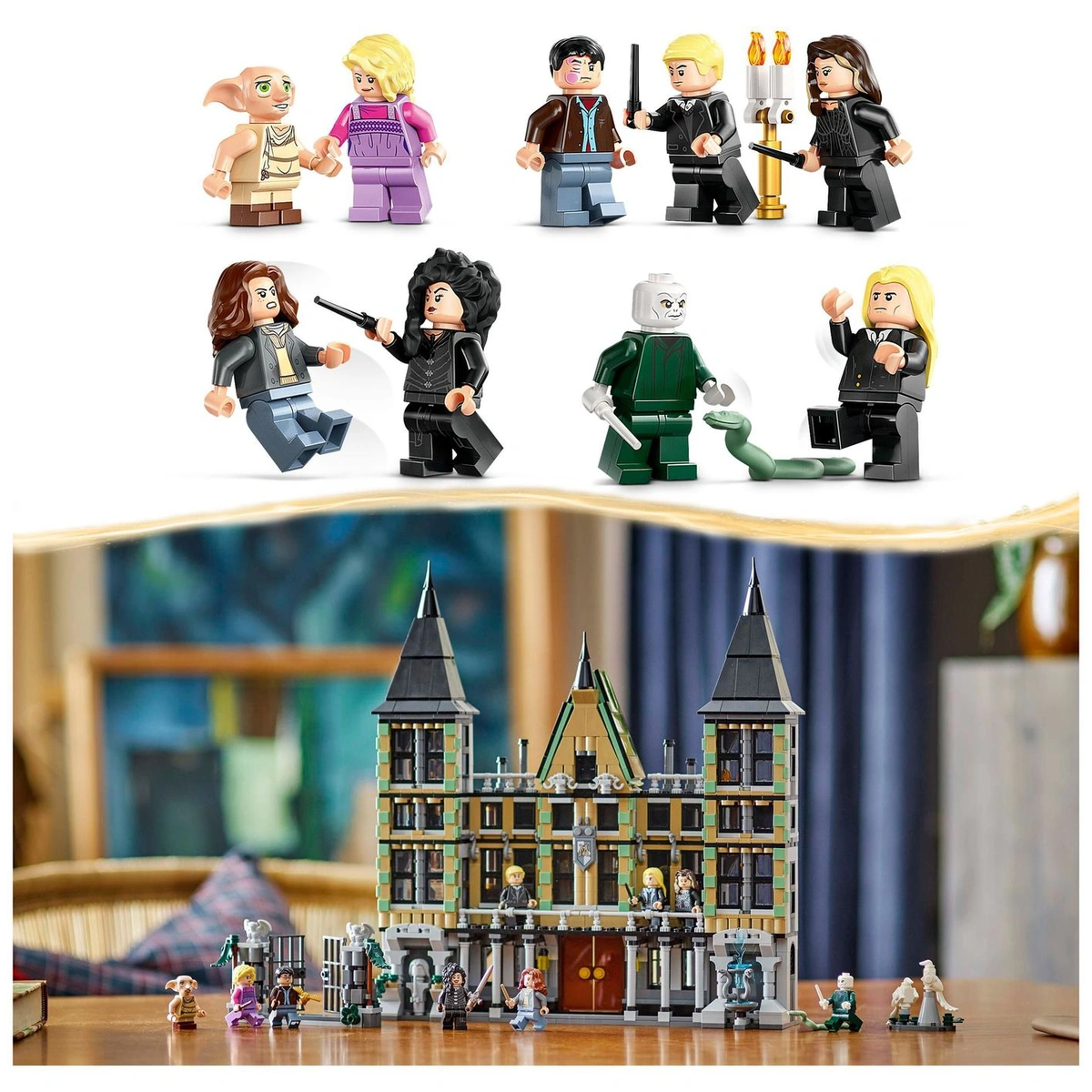 LEGO Harry Potter Malfoy Manor Creative Building Toy 76453