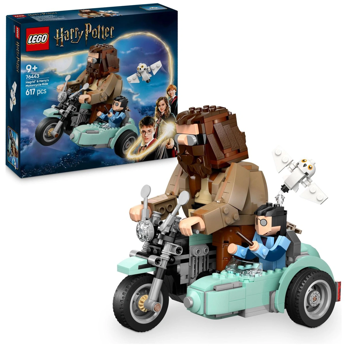 LEGO Harry Potter Hagrid & Harry's Motorcycle Ride Toy 76443
