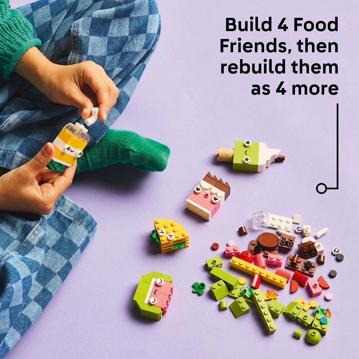 LEGO Classic Creative Food Friends Building Toy Set 11039