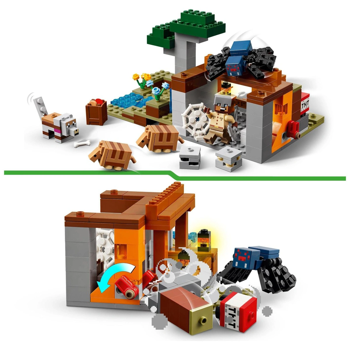 LEGO Minecraft The Armadillo Mine Expedition Toy Set 21269