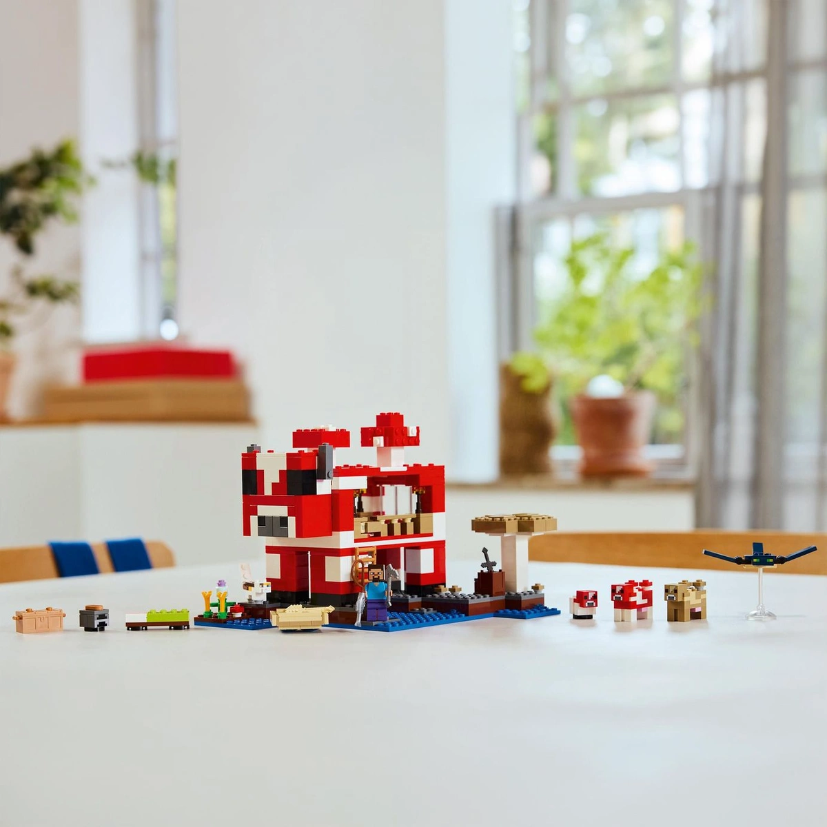 LEGO Minecraft The Mooshroom House Building Toy Set 21270
