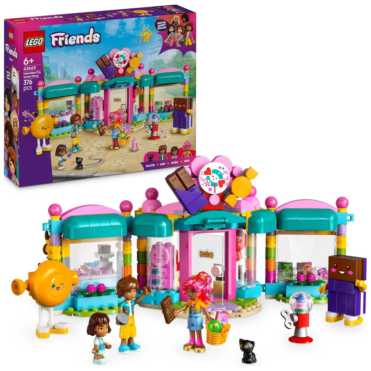 LEGO Friends Heartlake City Sweet Shop Role-Play Toy 42649