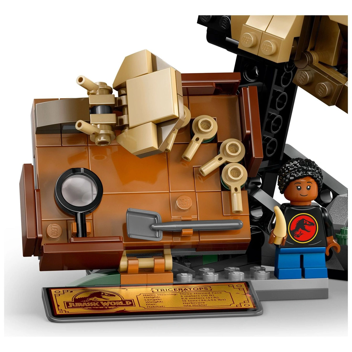 LEGO Jurassic World Dinosaur Fossil: Triceratops Skull 76969