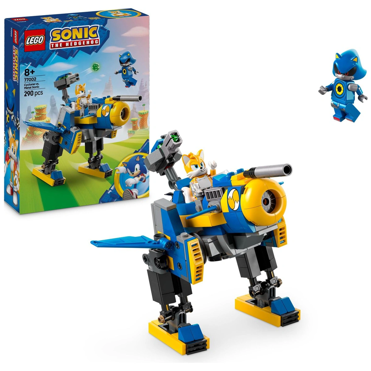 LEGO Sonic the Hedgehog Cyclone vs. Metal Sonic Toys 77002