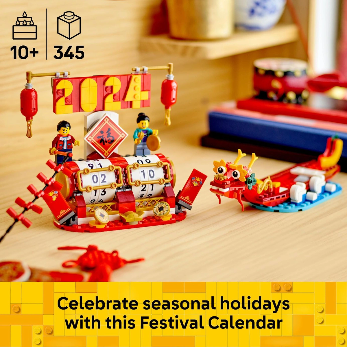 LEGO 2in1 Festival Calendar Creative Building Toy Set 40678