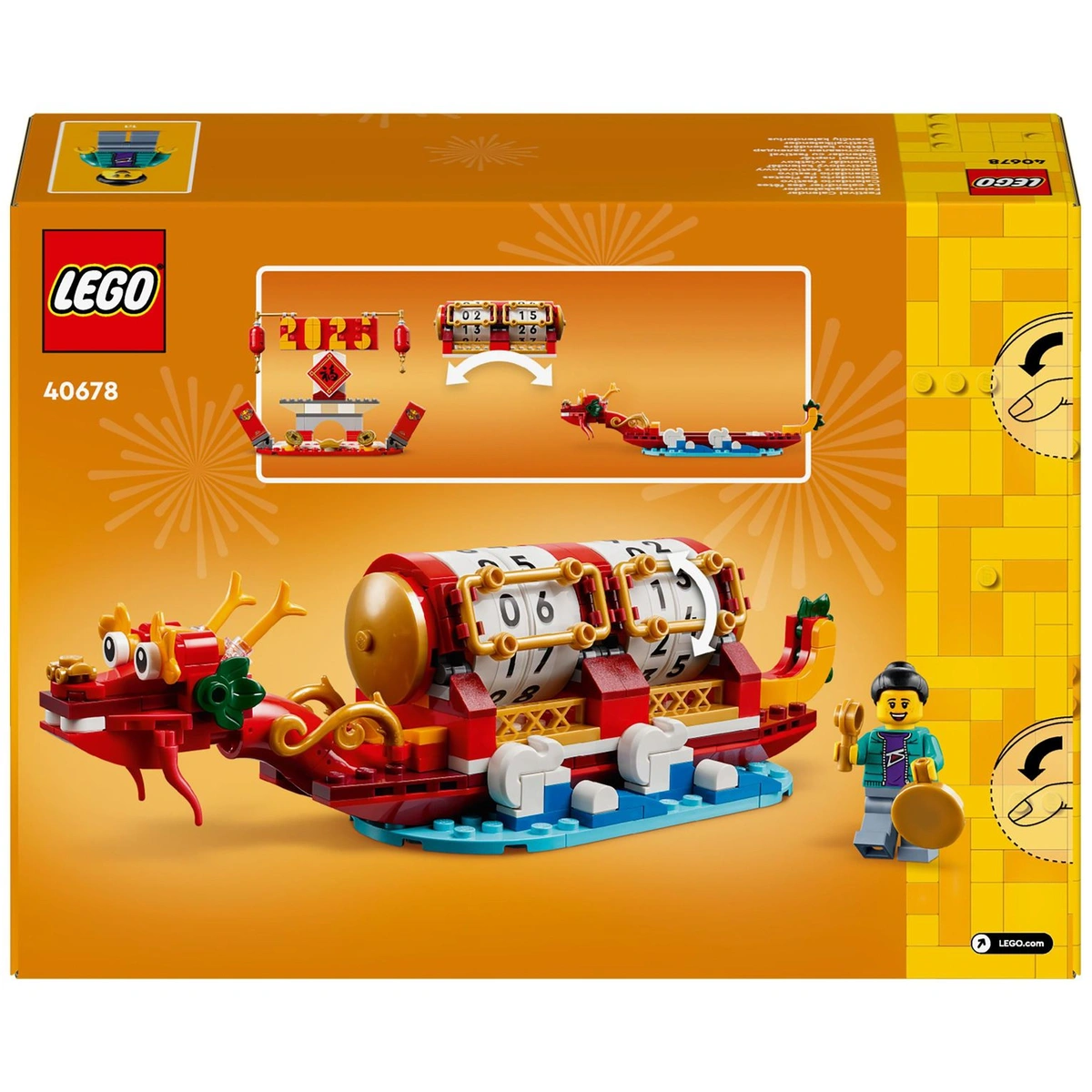 LEGO 2in1 Festival Calendar Creative Building Toy Set 40678