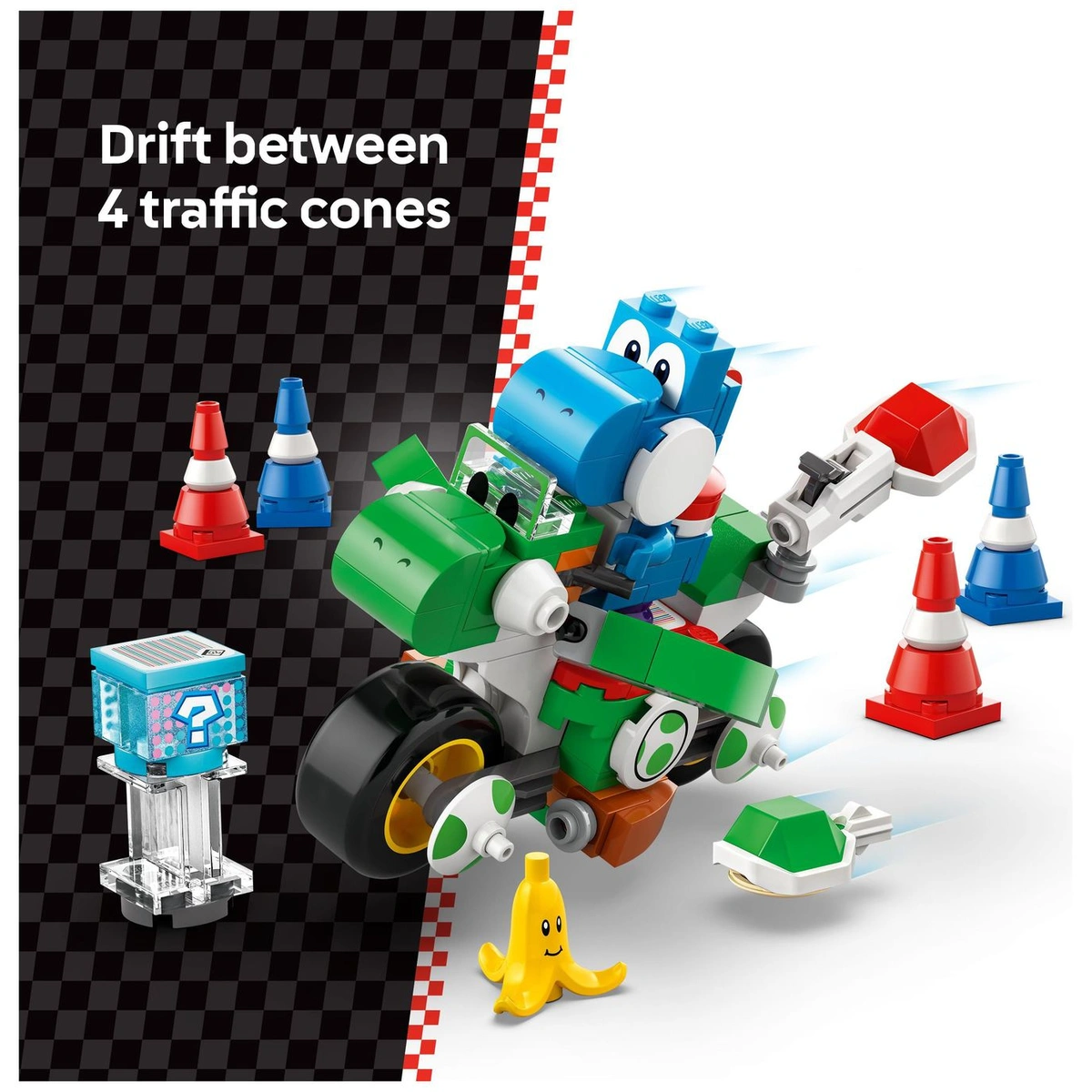 LEGO Super Mario: Mario Kart – Yoshi Bike Toy Set 72031