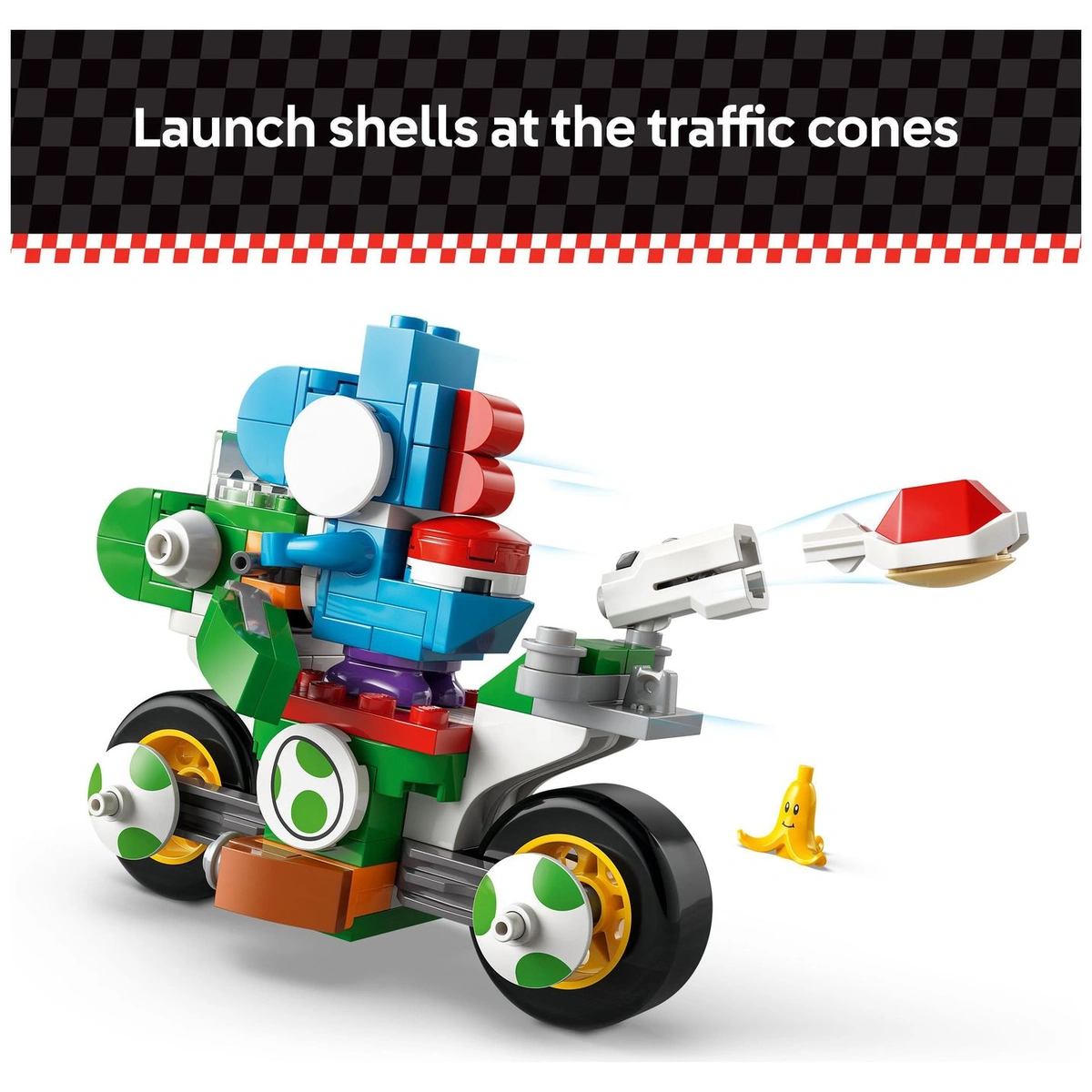 LEGO Super Mario: Mario Kart – Yoshi Bike Toy Set 72031
