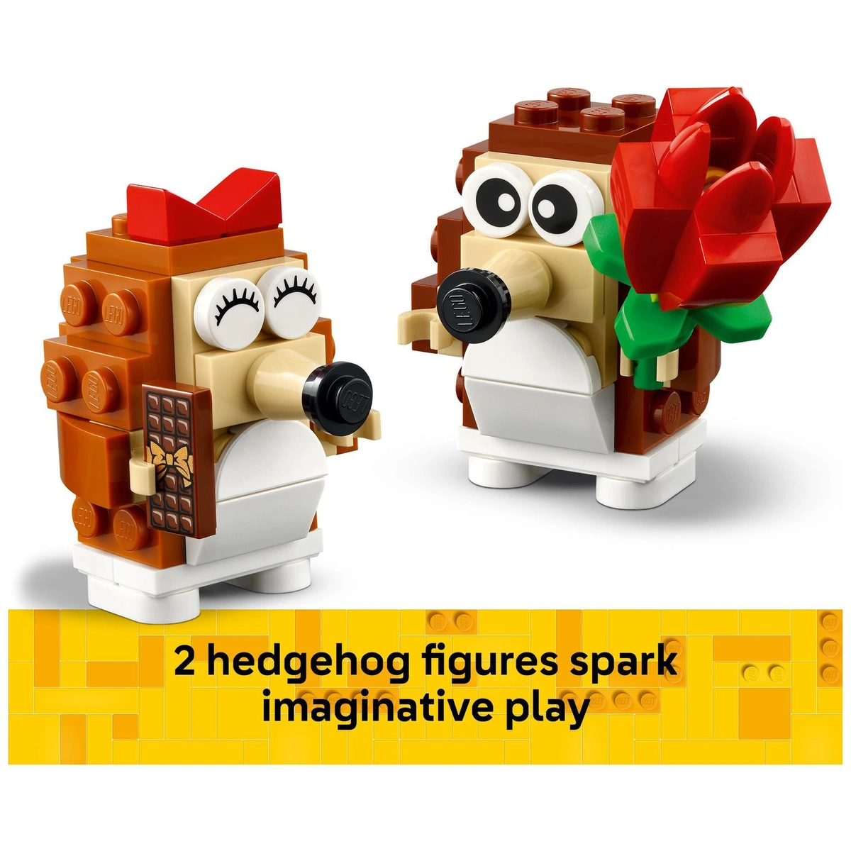 LEGO Hedgehog Picnic Date Set with Toy Animal Figures 40711
