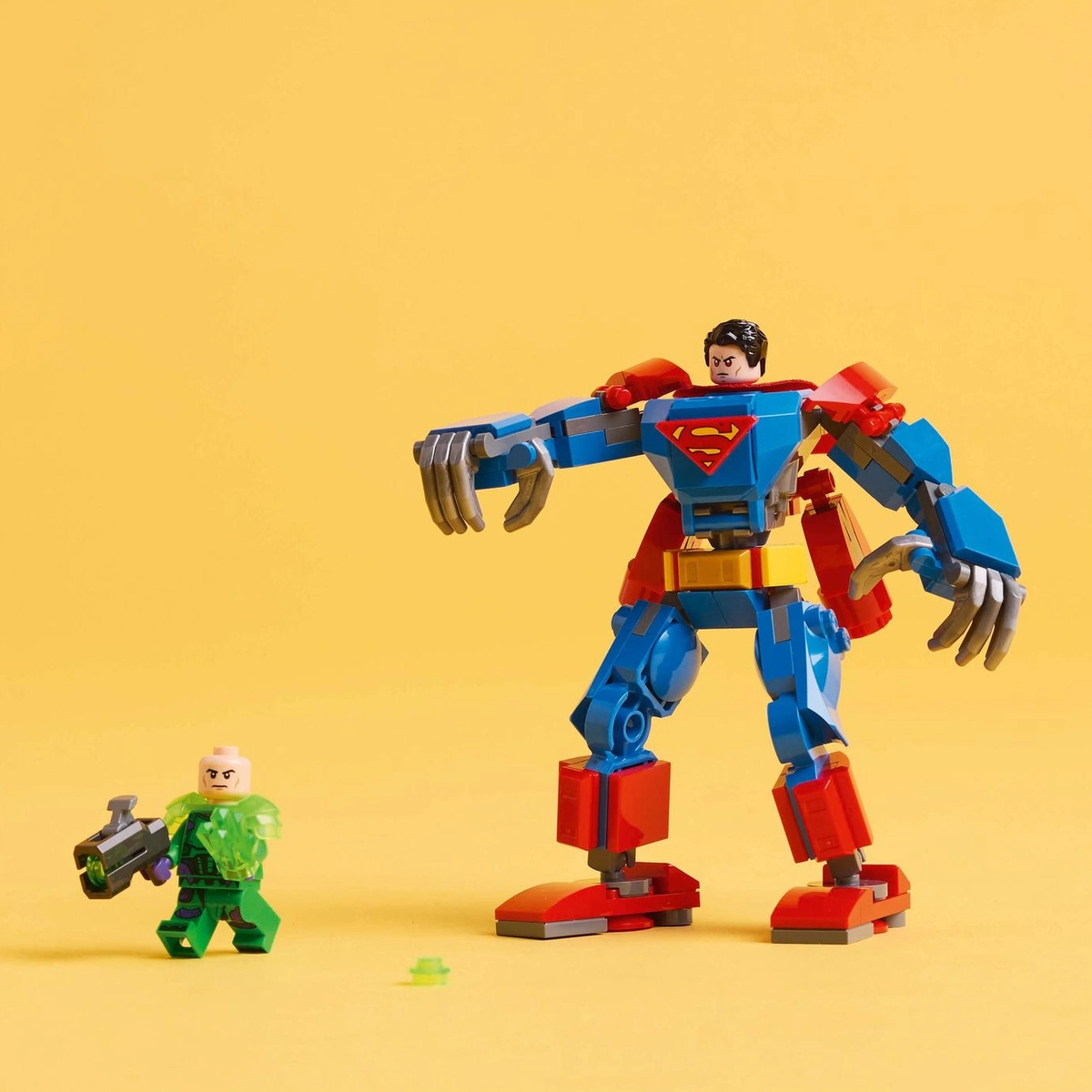 LEGO DC Superman Mech vs. Lex Luthor Super Hero Toy 76302