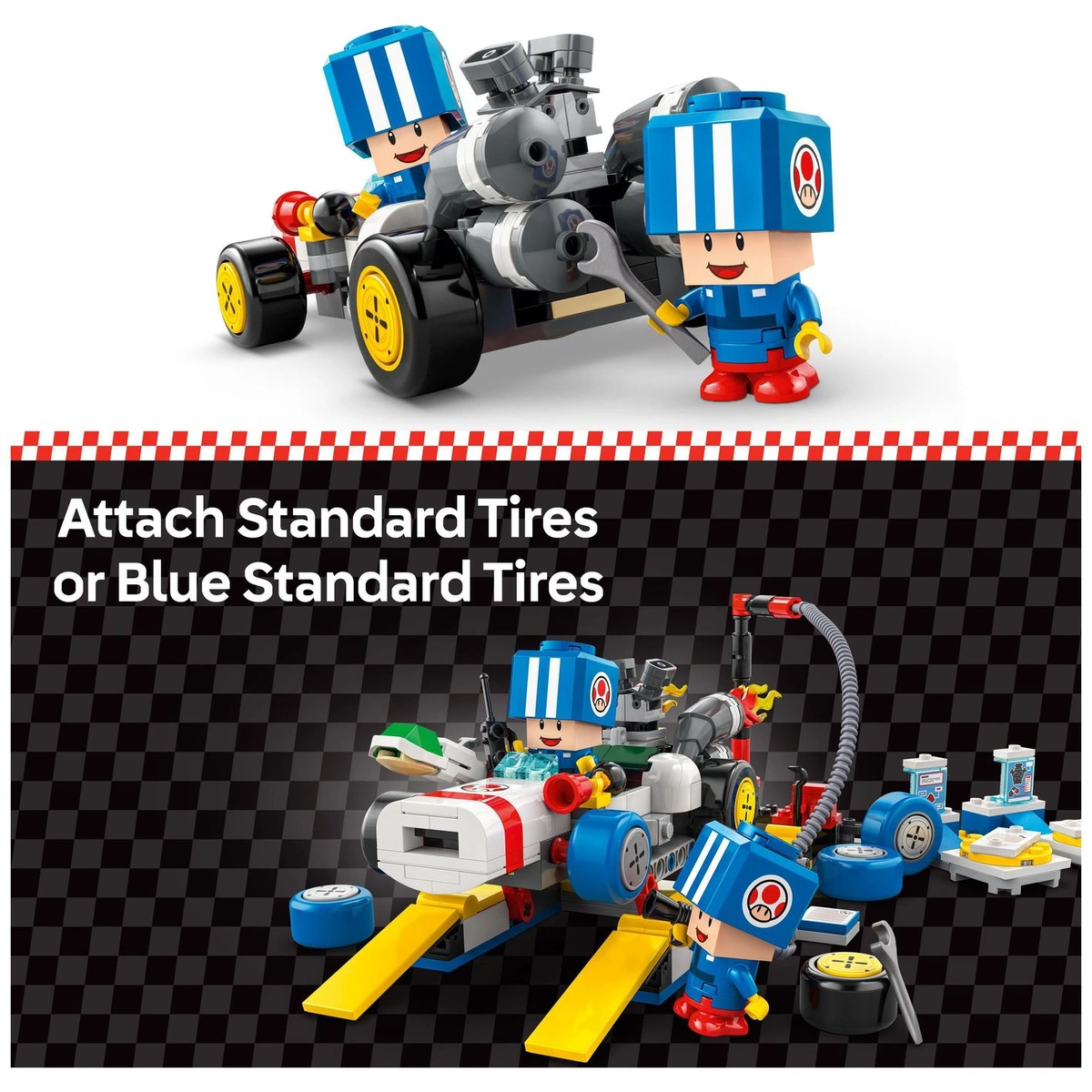 LEGO Super Mario: Mario Kart – Toad's Garage Toy Set 72035