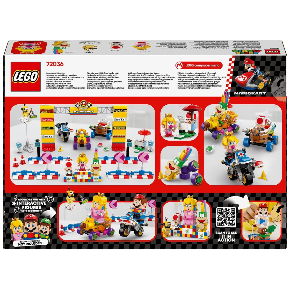 LEGO Super Mario Kart – Baby Peach & Grand Prix Set 72036