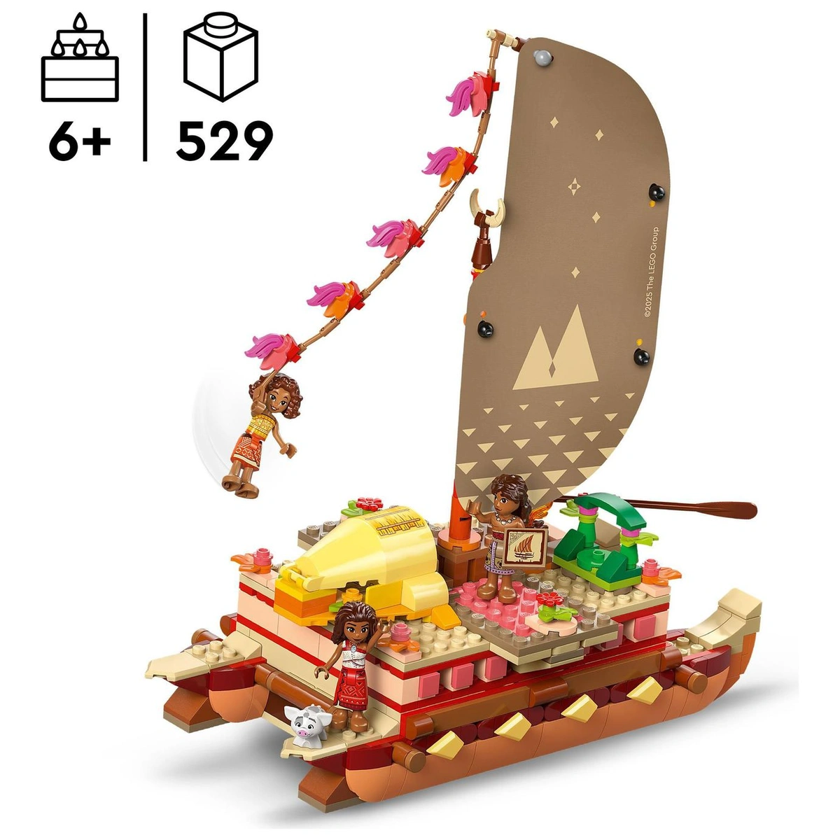 LEGO Disney Princess Moana's Adventure Canoe Set 43270