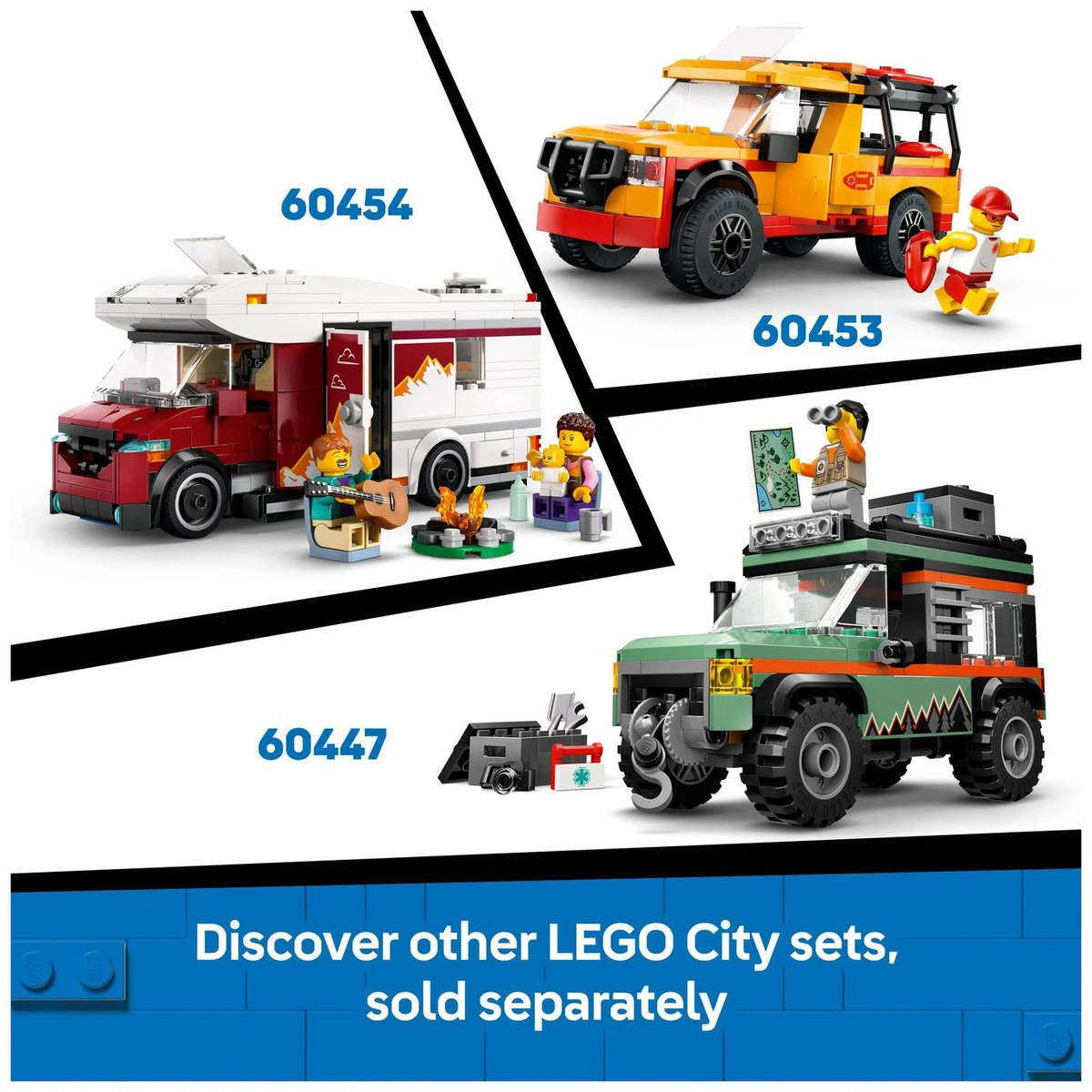 LEGO City Red Sports Car, Toy Supercar Vehicle Set 60448
