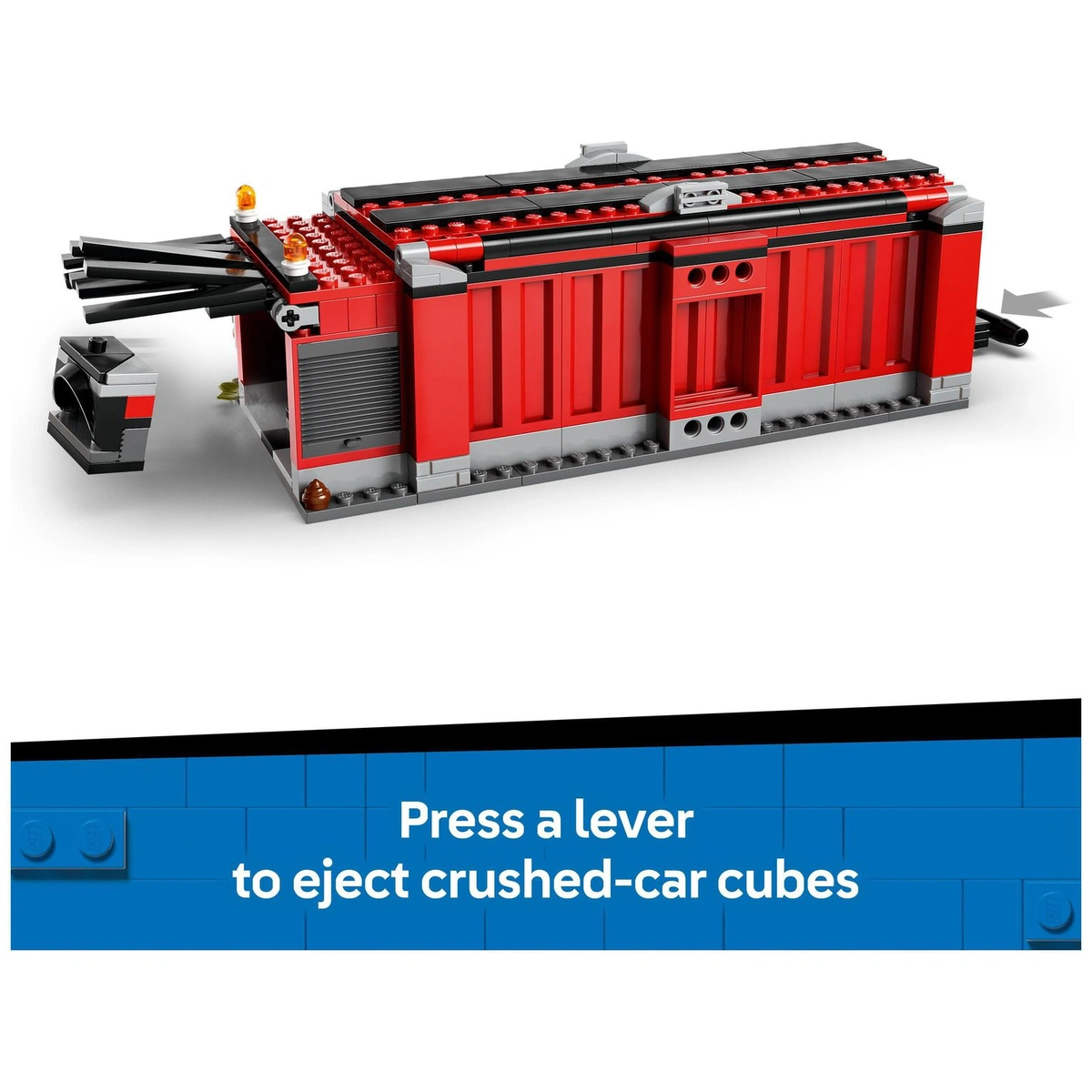 LEGO City Scrapyard with Cars, Building Toy Set 60472