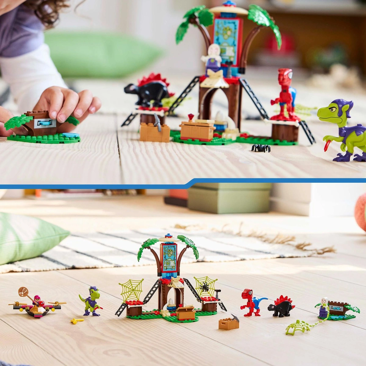 LEGO Marvel Spidey & Gobby's Raptor Battle, Tree House 11200