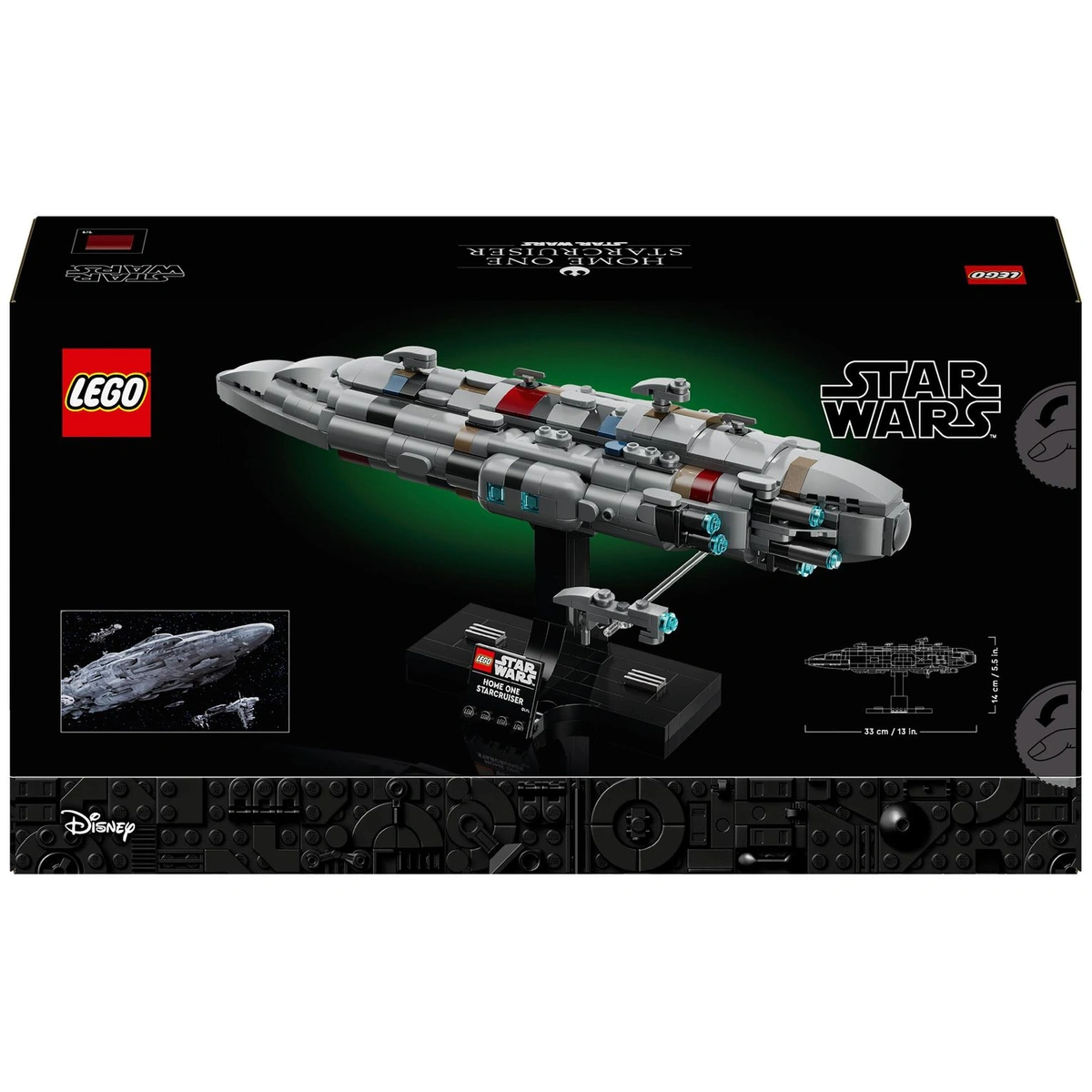 LEGO Star Wars Home One Starcruiser Set for Adults 75405