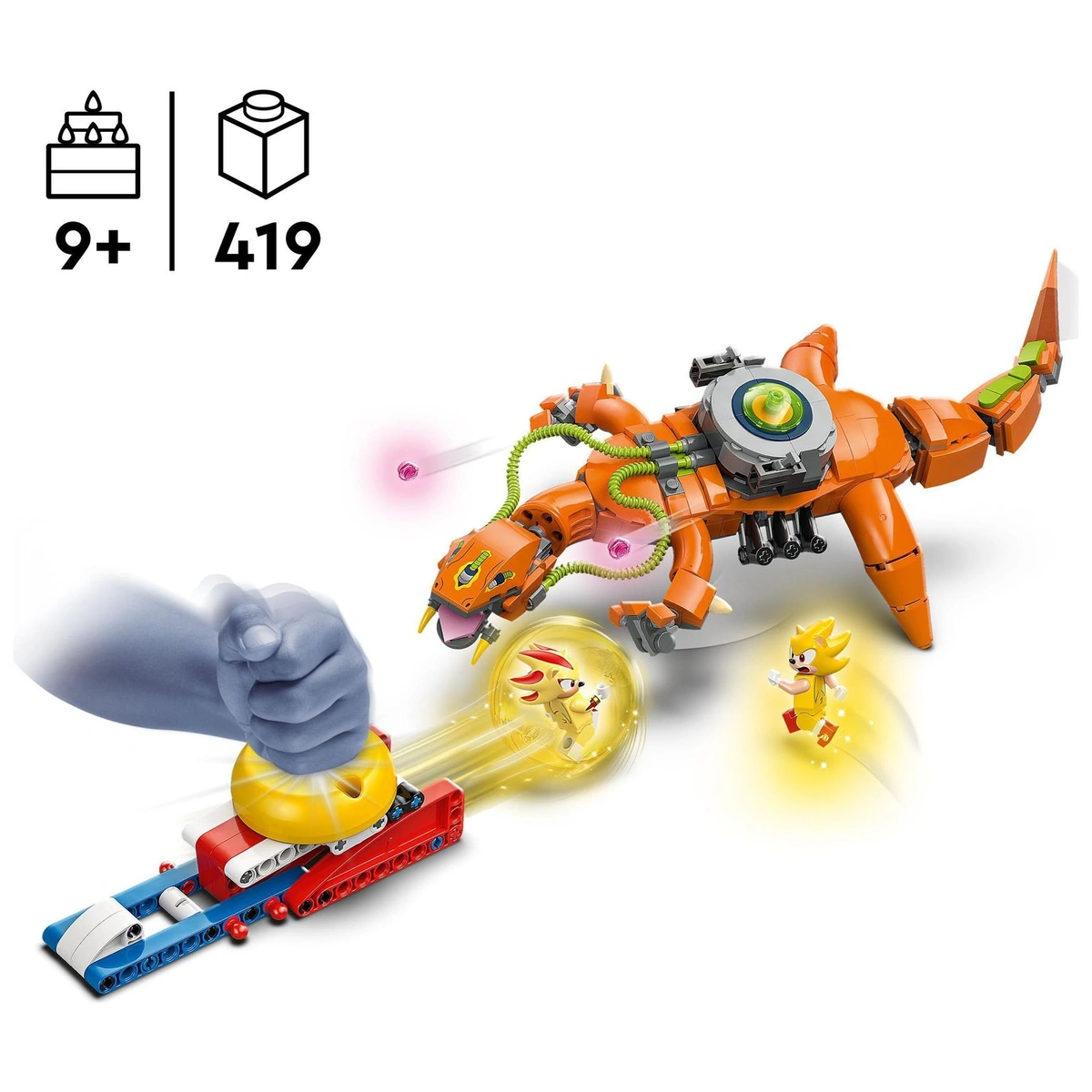 LEGO Sonic the Hedgehog Super Shadow vs. Biolizard Set 77003