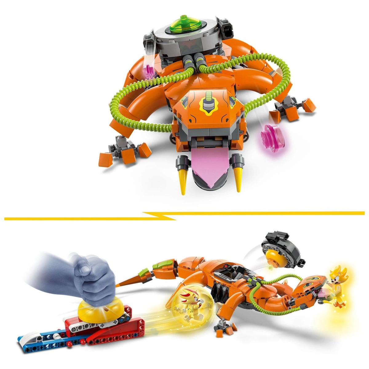 LEGO Sonic the Hedgehog Super Shadow vs. Biolizard Set 77003