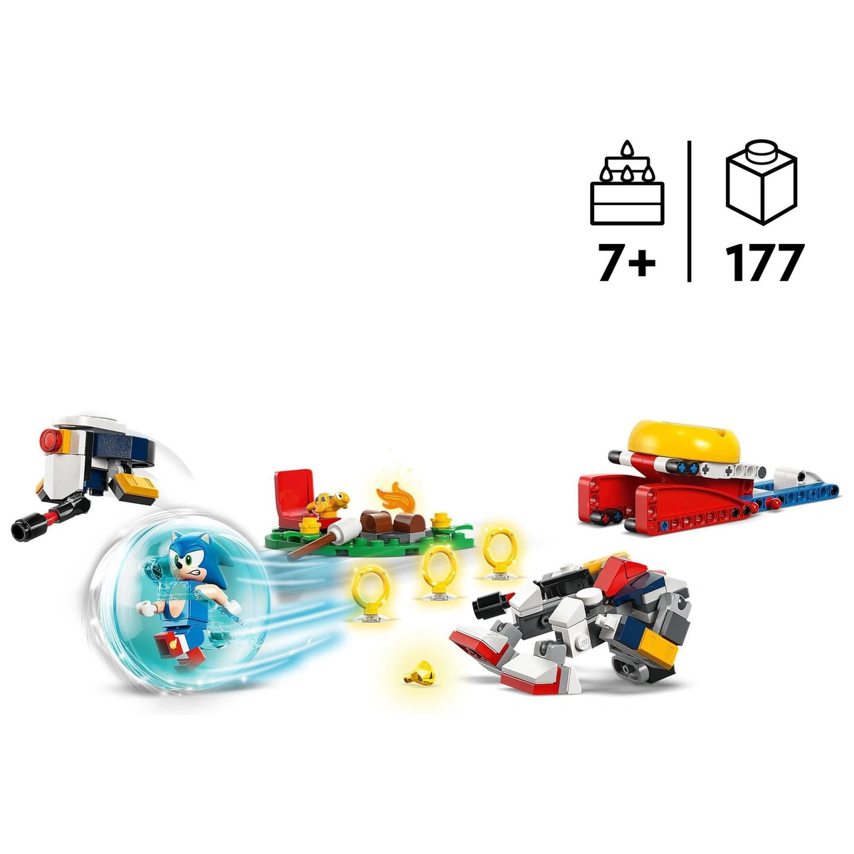 LEGO Sonic the Hedgehog: Sonic's Campfire Clash Set 77001