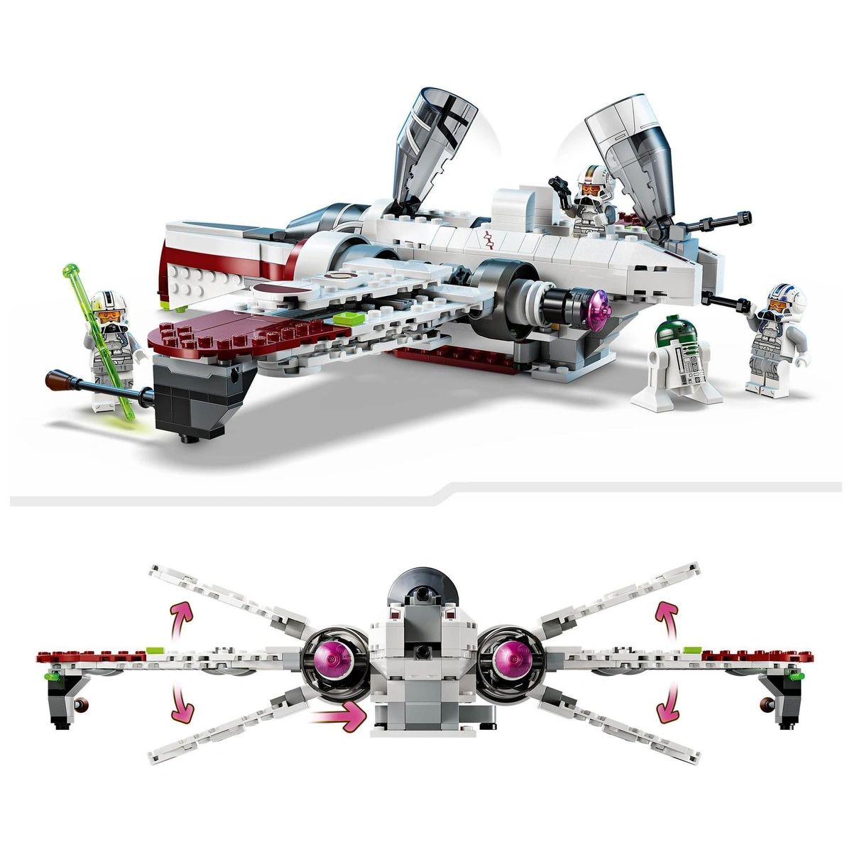 LEGO Star Wars ARC-170 Starfighter Building Toy Set 75402