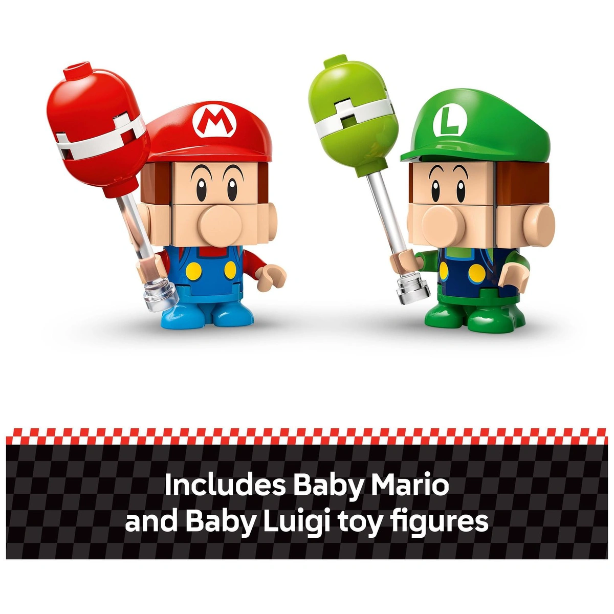 LEGO Super Mario Kart – Baby Mario vs. Baby Luigi 72034