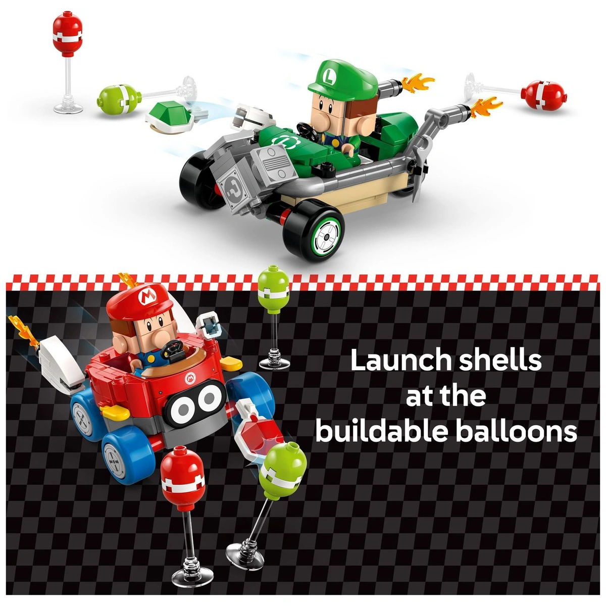 LEGO Super Mario Kart – Baby Mario vs. Baby Luigi 72034