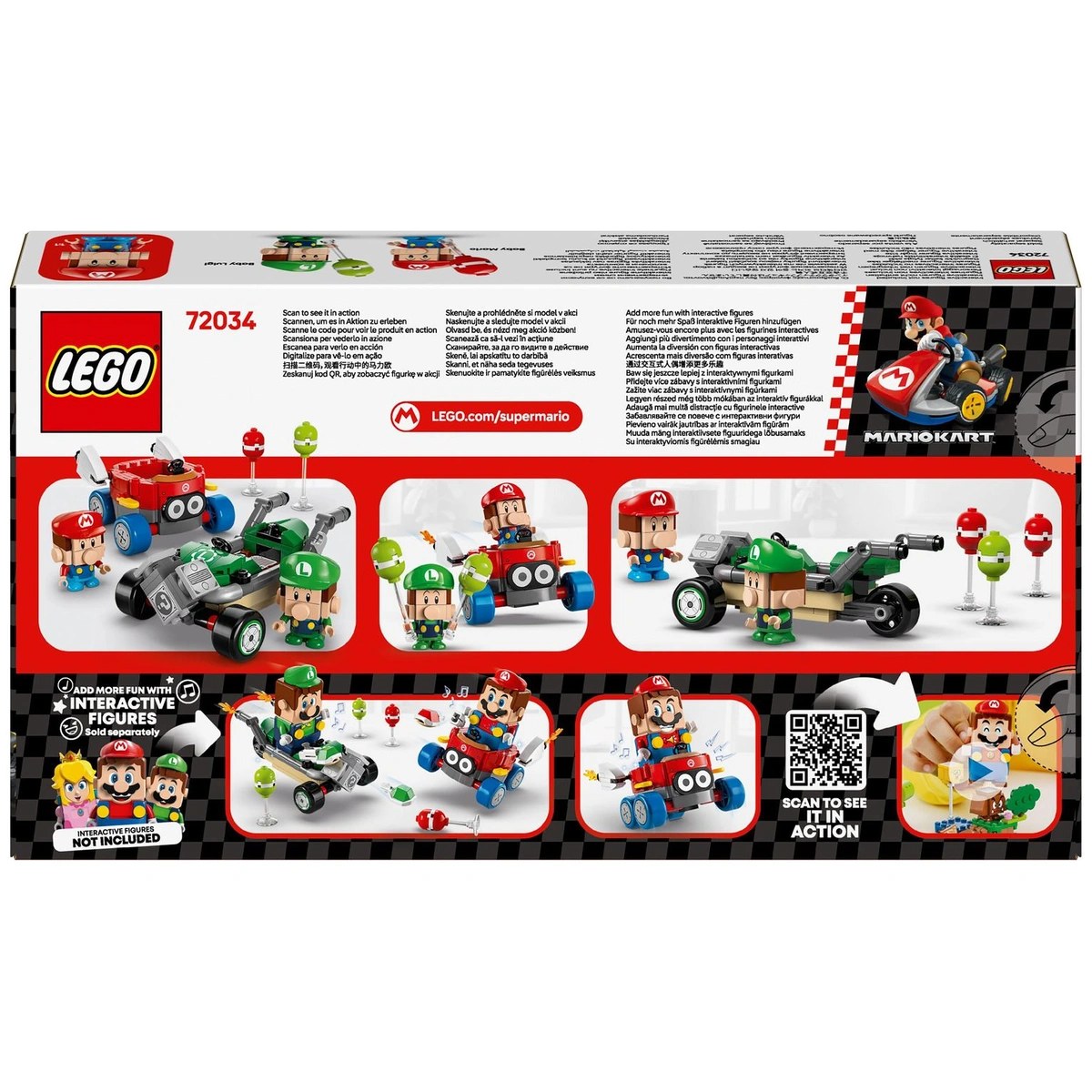 LEGO Super Mario Kart – Baby Mario vs. Baby Luigi 72034