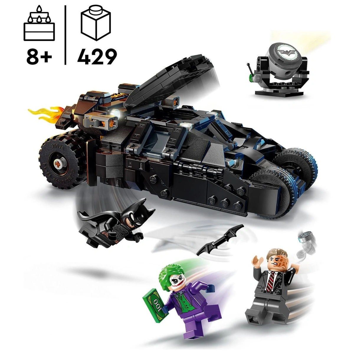 LEGO DC Batman Tumbler vs. Two-Face & The Joker Set 76303