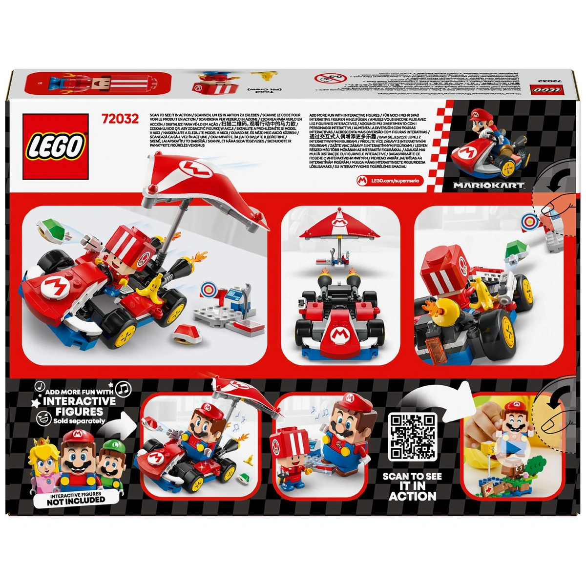 LEGO Super Mario: Mario Kart – Standard Kart Toy Set 72032