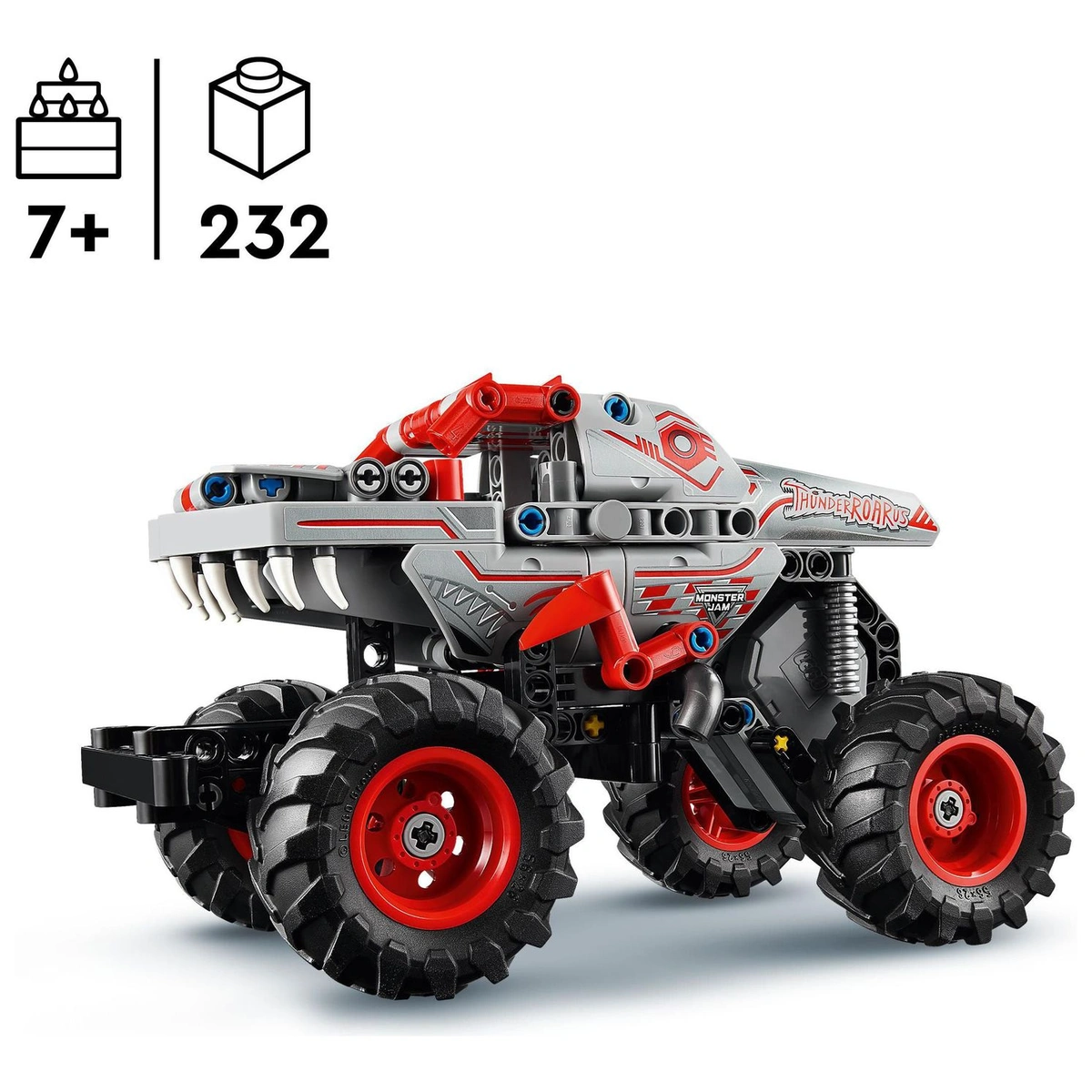 LEGO Technic Monster Jam ThunderROARus Pull-Back Truck 42200
