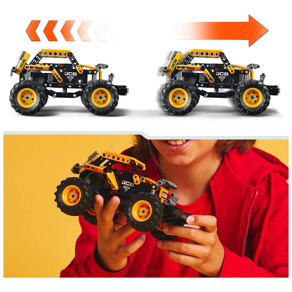 LEGO Technic Monster Jam DIGatron Pull-Back Truck Toy 42199