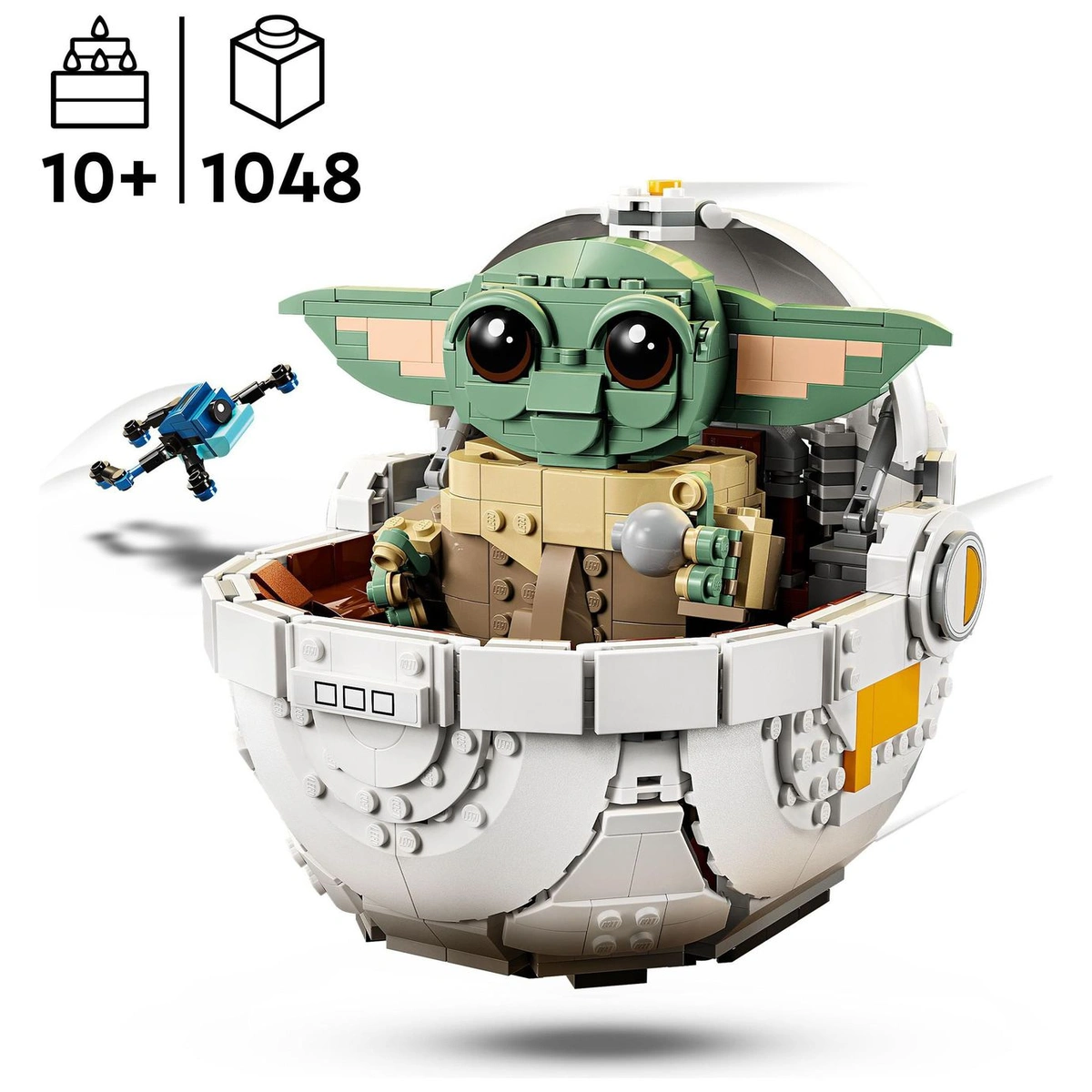 LEGO Star Wars Grogu with Hover Pram Building Toy 75403