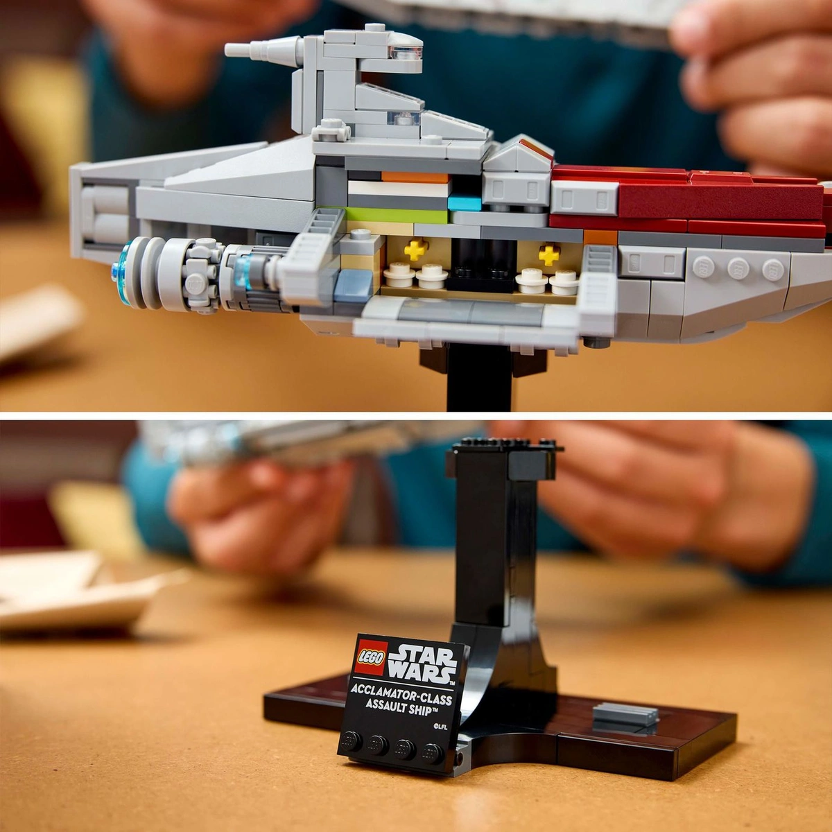 LEGO Star Wars Acclamator-Class Assault Ship Model Set 75404