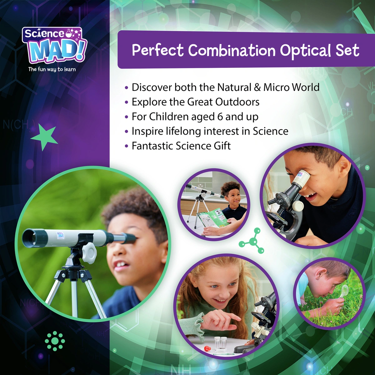 Science Mad Telescope and Microscope
